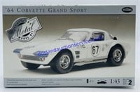 1:63 Testors ‘64 Corvette Grand Sport Model Kit