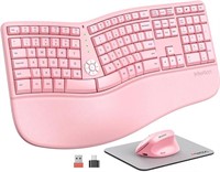 Meetion Ergonomic Wireless Keyboard And Mouse, Erg