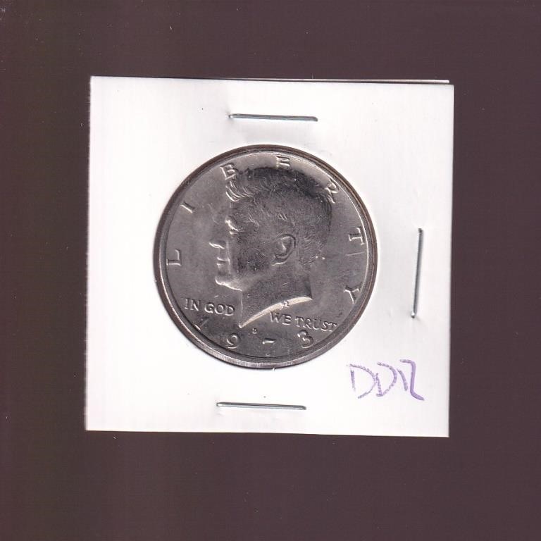 1973 Kennedy Half Dollar Error
