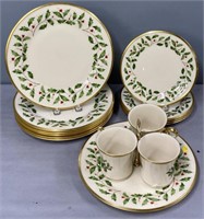 Lenox Christmas Fine Porcelain Lot Collection