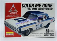 1:25 Lindberg Color Me Gone 1964 Dodge 330 Super