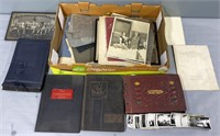 Black & White Photo Albums Lot Collection