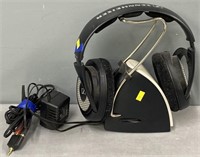 Sennheiser Wireless Headphones & Transmitter
