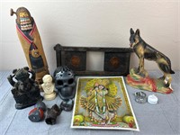 Lot of Collectible Figures and Sculptures