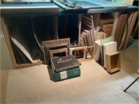 Large cutting table, mats, and miscellaneous