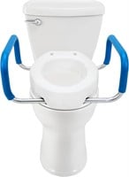 Heavy Duty Elongated Toilet Seat Riser  Easy to In