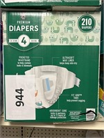MM 210 diapers size 4