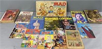 MAD Magazine Board Game & Magazines Lot