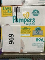 Pampers 896 wipes