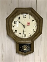 Vintage Strike Clock Wall Clock (18"H)