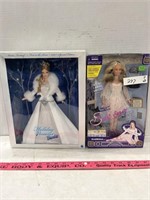 (2) 2003 Winter Fantasy Holiday Visions Barbie