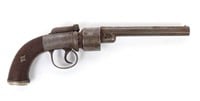 Engraved English Transitional Revolver, Circa 1840