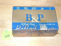 12Ga B&P Rifled Slugs 10ct