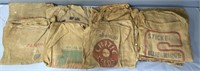 Feed Bags Lot Collection Advertising
