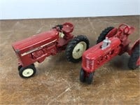 2 Red Tractors Framall & International