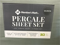 MM 400tc queen sheet set