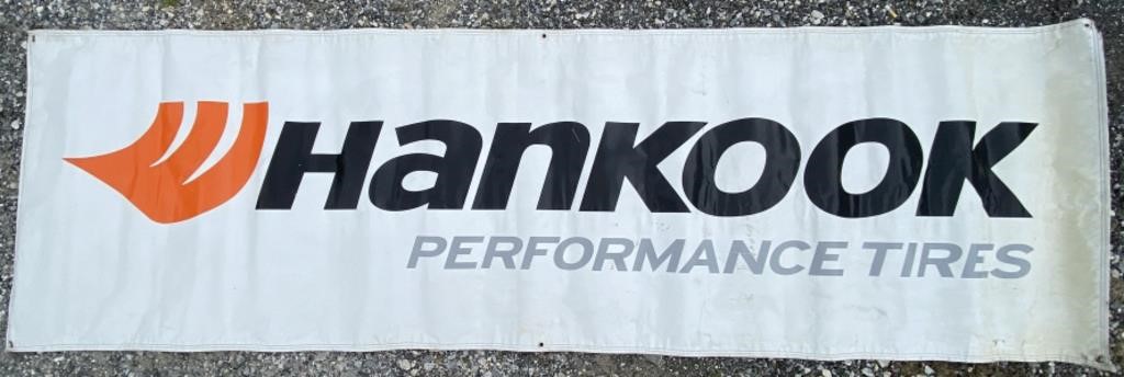 Hankook Tire Racing Banner Advertising