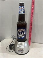 Miller Lite Beer Bubbler Light Up Bottle