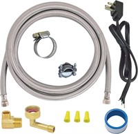 Eastman Dishwasher Installation Kit with Straight