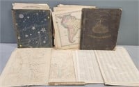 Atlas Books & Maps Lot Collection