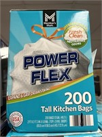 MM power flex tall kitchen 200 bags