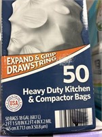 MM HD kitchen & compactor bags 50ct