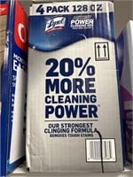 Lysol 4 pack toilet bowl cleaner