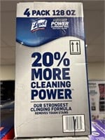 Lysol 4 pack toilet bowl cleaner