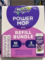Swifer power mop refill bundle 10pads-2 bottles