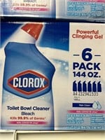 Clorox toilet bowl cleaner 6pack