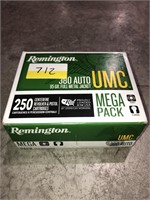 Remington 380 Auto Mega Pack 250 Rounds