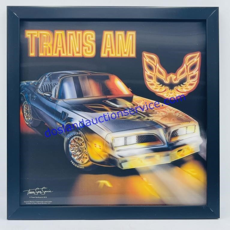 Holographic Trans Am Picture (13 x 13)