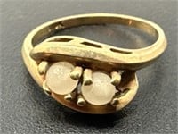 Sz.8 10k. Gold Ring 2.63 Grams