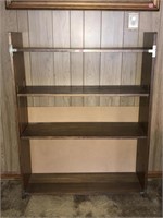 Wooden 4 Tier Shelf (37"W x 12"D x 48"H)