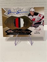 Damon Severson Auto/Patch/Numbered Card