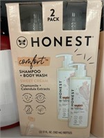 Honest shampoo & body wash 2-17 fl oz