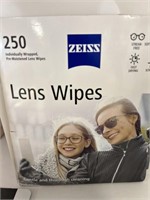 Zeiss lens wipes 250ct