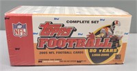 Topps 2005 Football Cards Set sealed