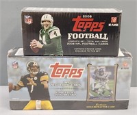 Topps 2008 & 2009 Football Card Sets Sealed