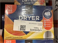 MM dryer sheets 480ct
