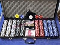 Lrg Poker set in case