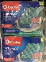 O-Cedar scrunge 2-6 pk