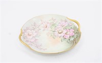 T&V French China Hand Painted Plate