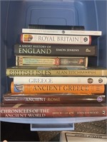 Ancient World Large History Book Lot of 10 England