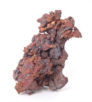 Natural Kuprite on Copper Mineral Specimen
