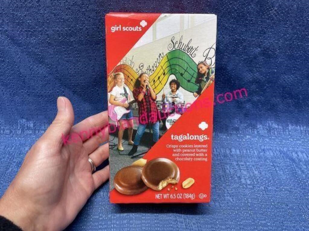 (1 Box) 2024 Girl Scout Tagalongs Cookies