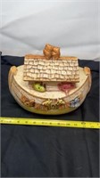 Treasure Craft Noah’s Arch Cookie Jar made in USA