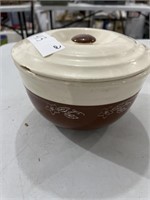 Pottery Casserole with Lid