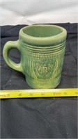 1920's Vintage McCoy ? Pottery Stoneware Mug Cup