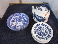 BLUE WILLOW DISHES